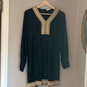 Vintage 1960s Shift dress LBD Sparkly Mini